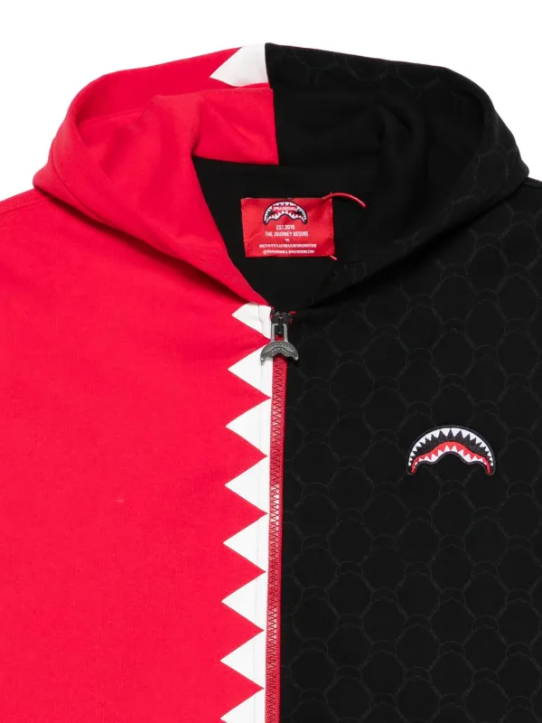 Sprayground Kid shark-print Hoodie | Black | FARFETCH CA