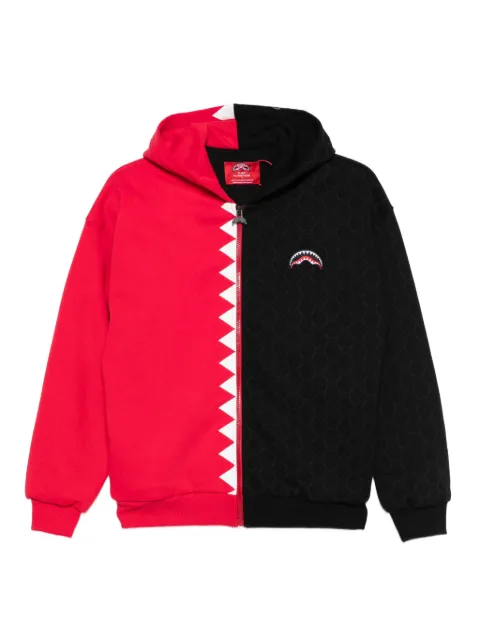 sprayground kid shark-print hoodie