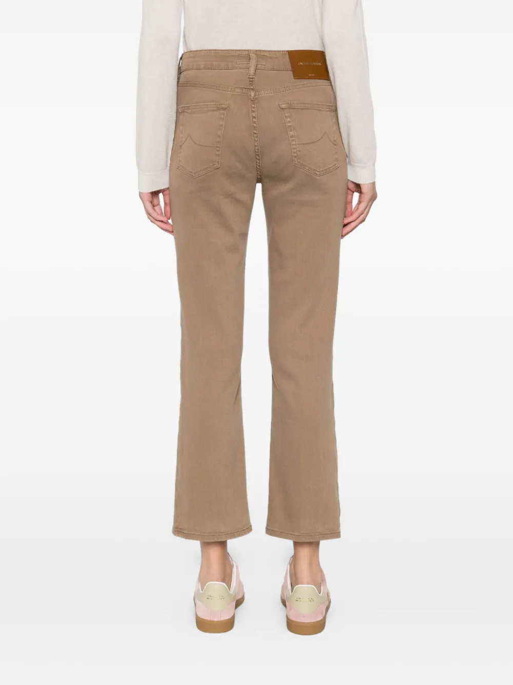 Jacob Cohen Pant 5pkt Kate Crop In Brown