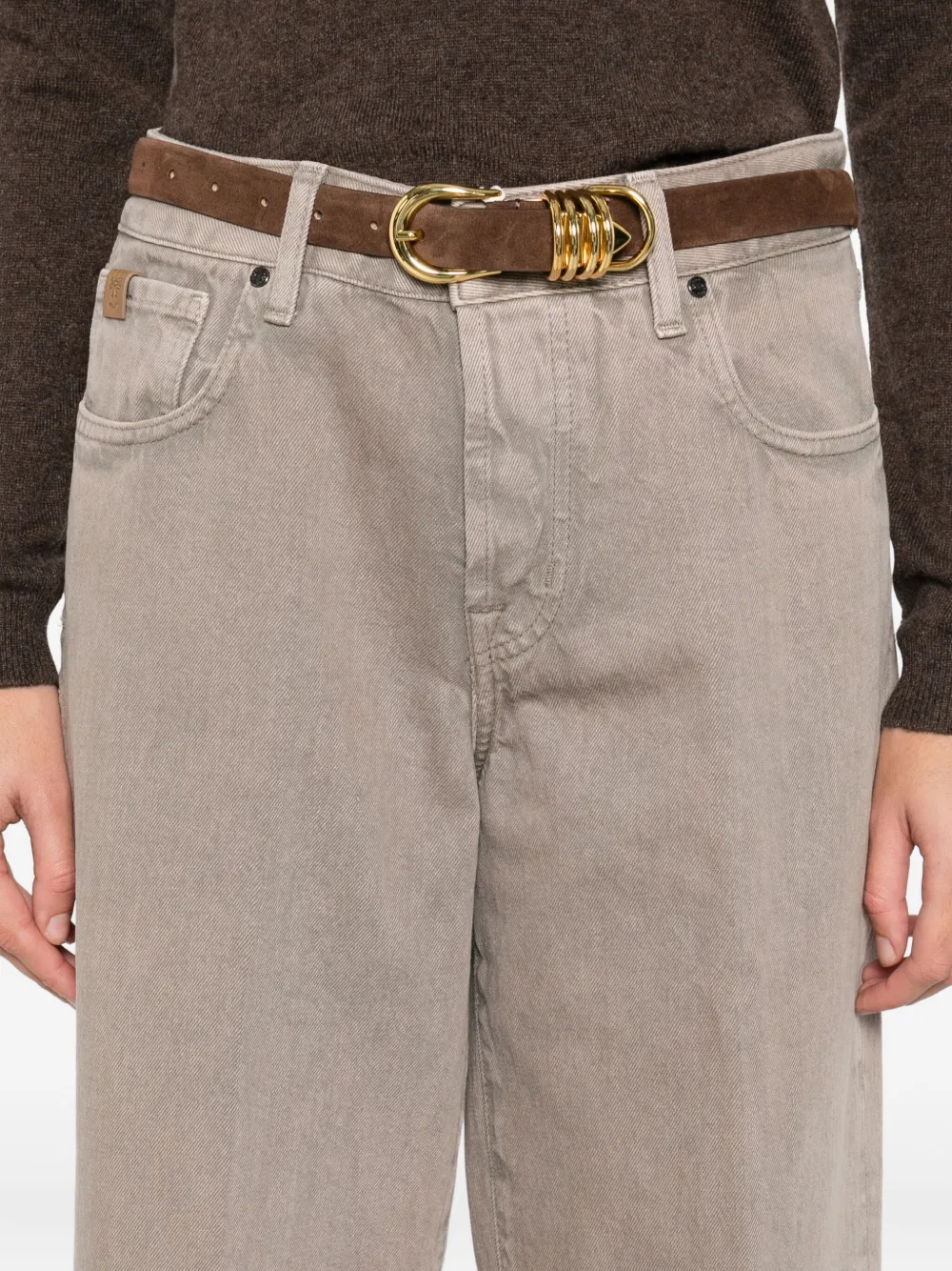 Jacob Cohen Five-pocket Trousers In Brown