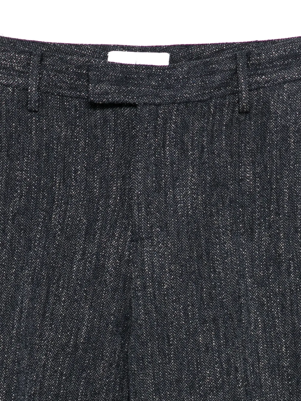 PT Torino Broek met visgraatpatroon Grijs