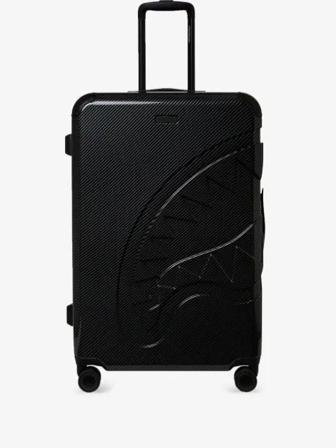 Sprayground чемодан на колесах с тиснением
