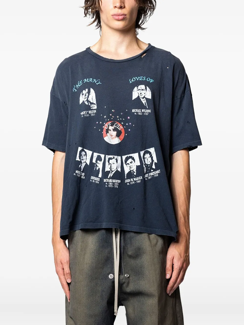Paly Loves of Liz T-shirt | Blue | Image 1