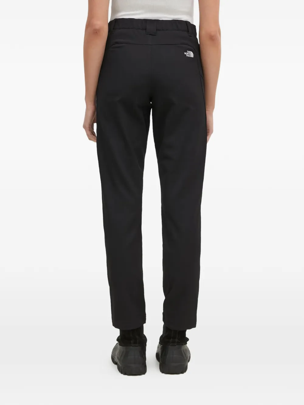 The North Face Broek met geborduurd logo Zwart