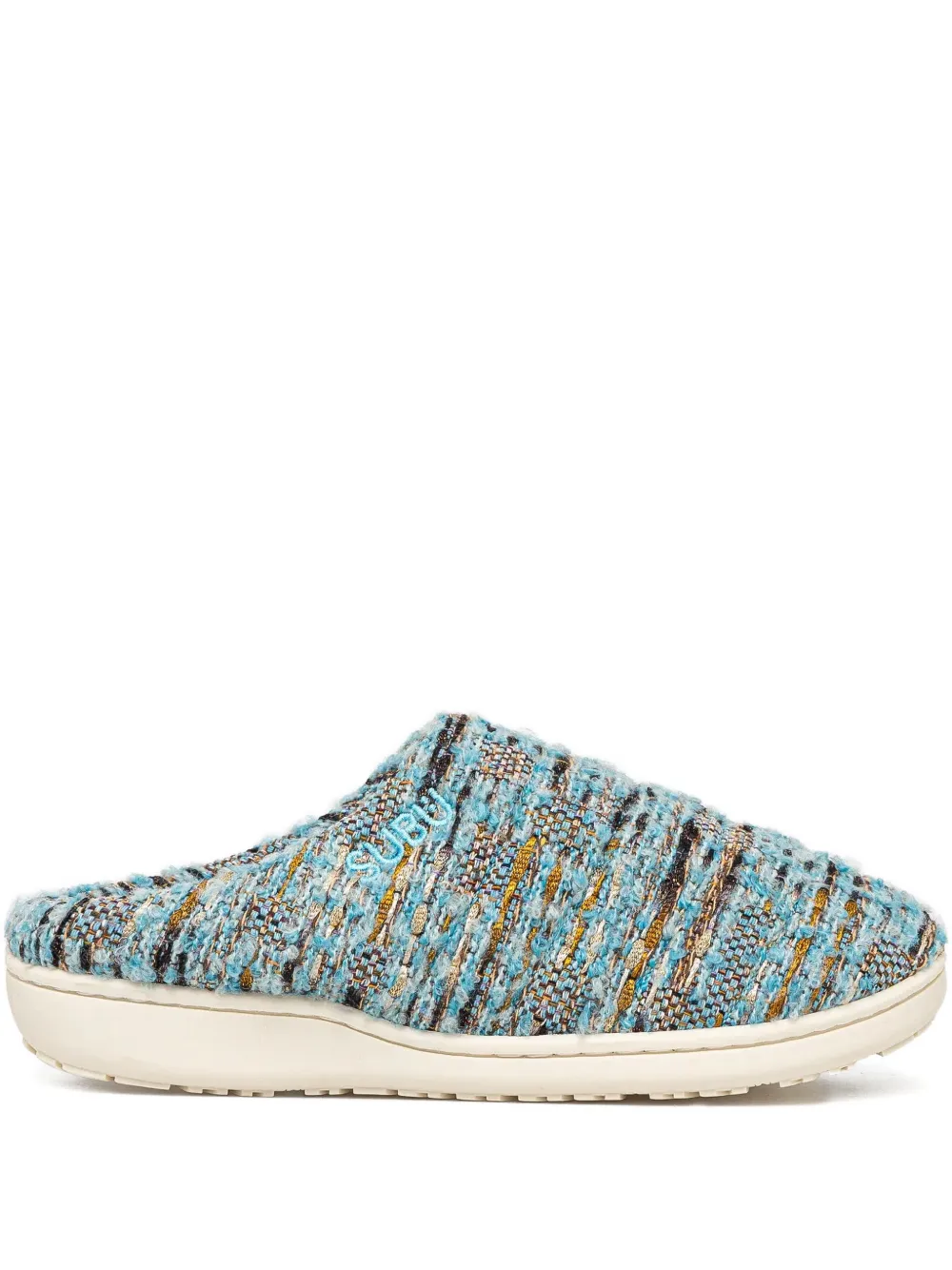 SUBU Slippers con finitura a rilievo - Blu