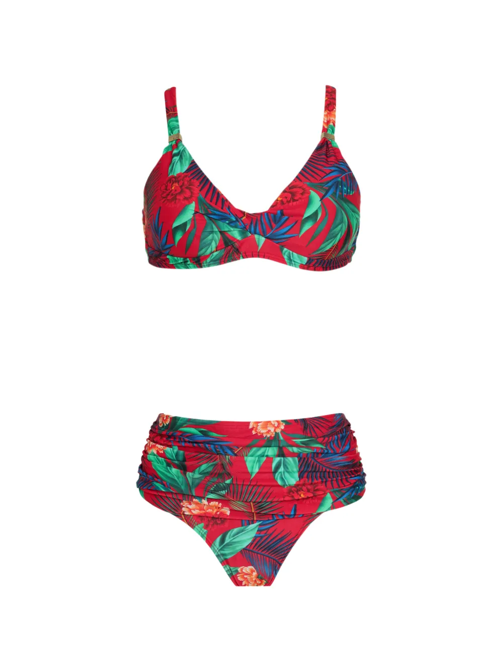 Lygia & Nanny Costume da bagno Mariane con stampa - Rosso