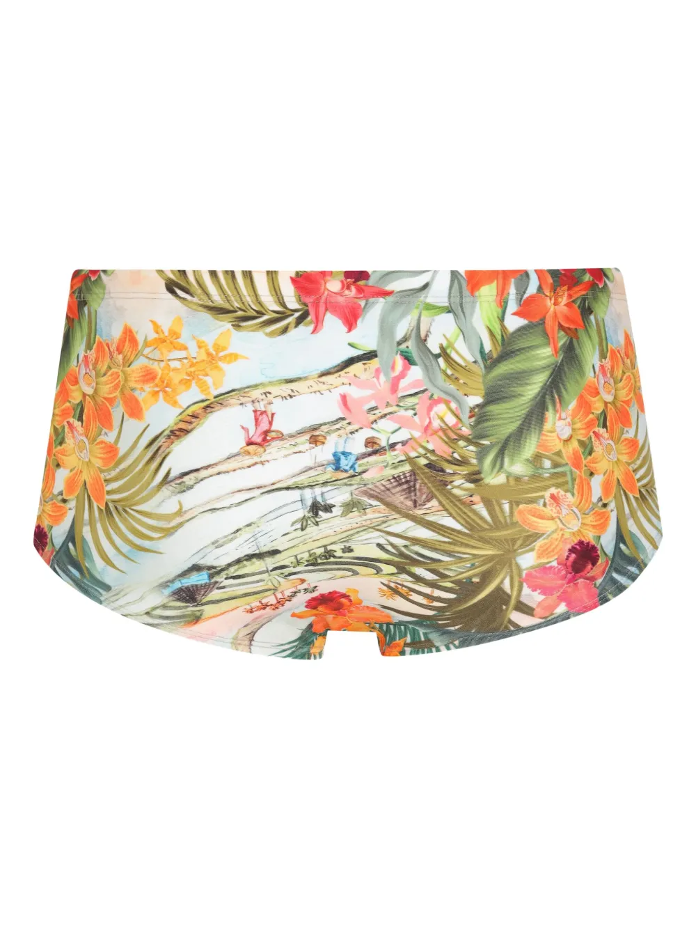 Lygia & Nanny Parati Tropical-print Swim Shorts In Multi