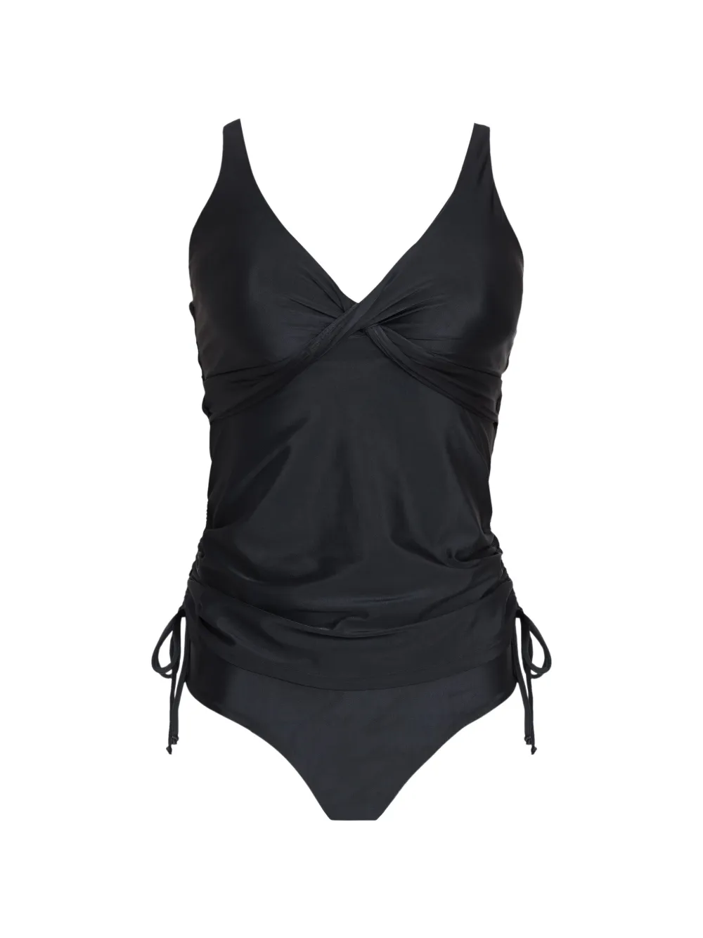 Lygia & Nanny Luana Tankini twisted detail - Schwarz