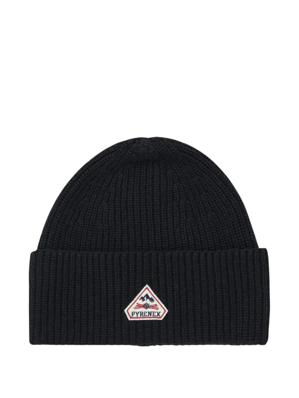 Pyrenex logo beanie hat | Black | Image 1