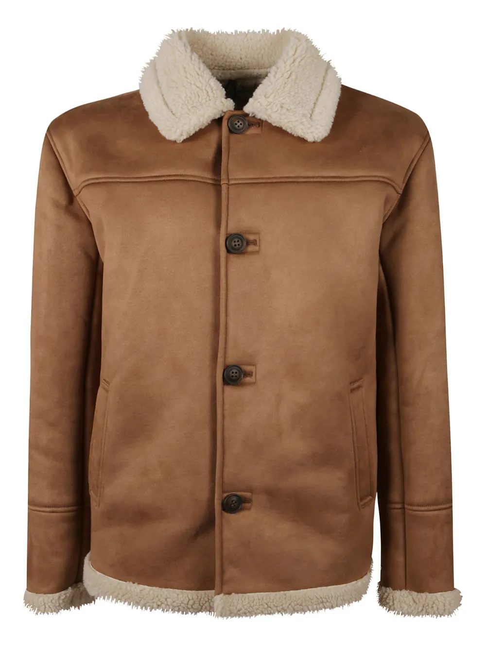 MC2 Saint Barth faux-fur jacket | Brown | Image 1