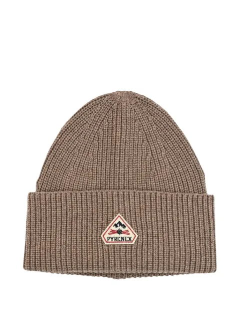 Pyrenex Gomma logo-patch beanie