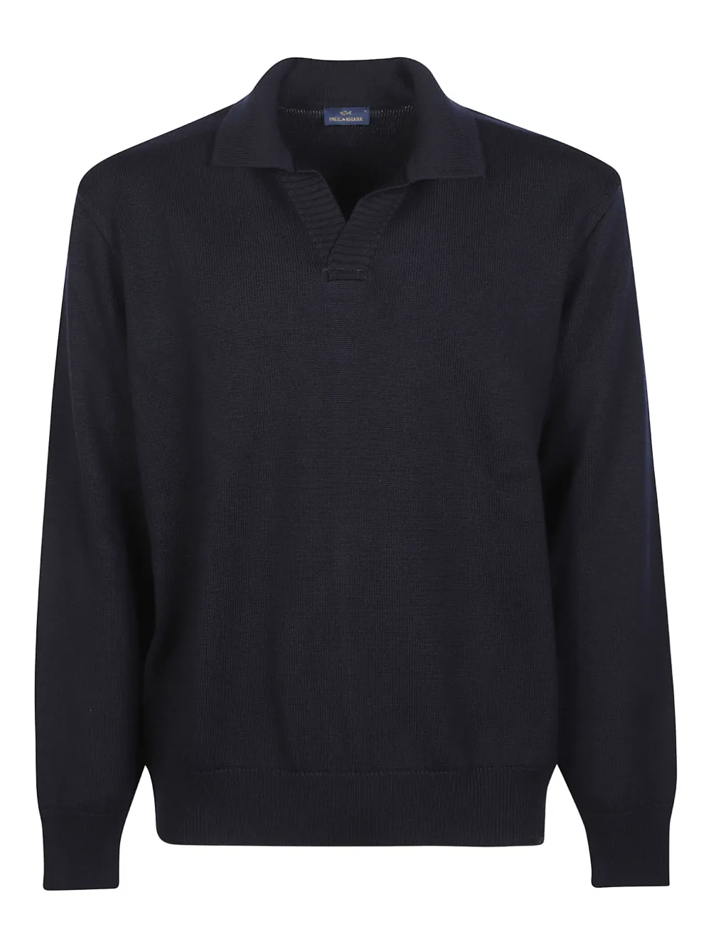 Paul & Shark collar knitted sweater | Blue | Image 1
