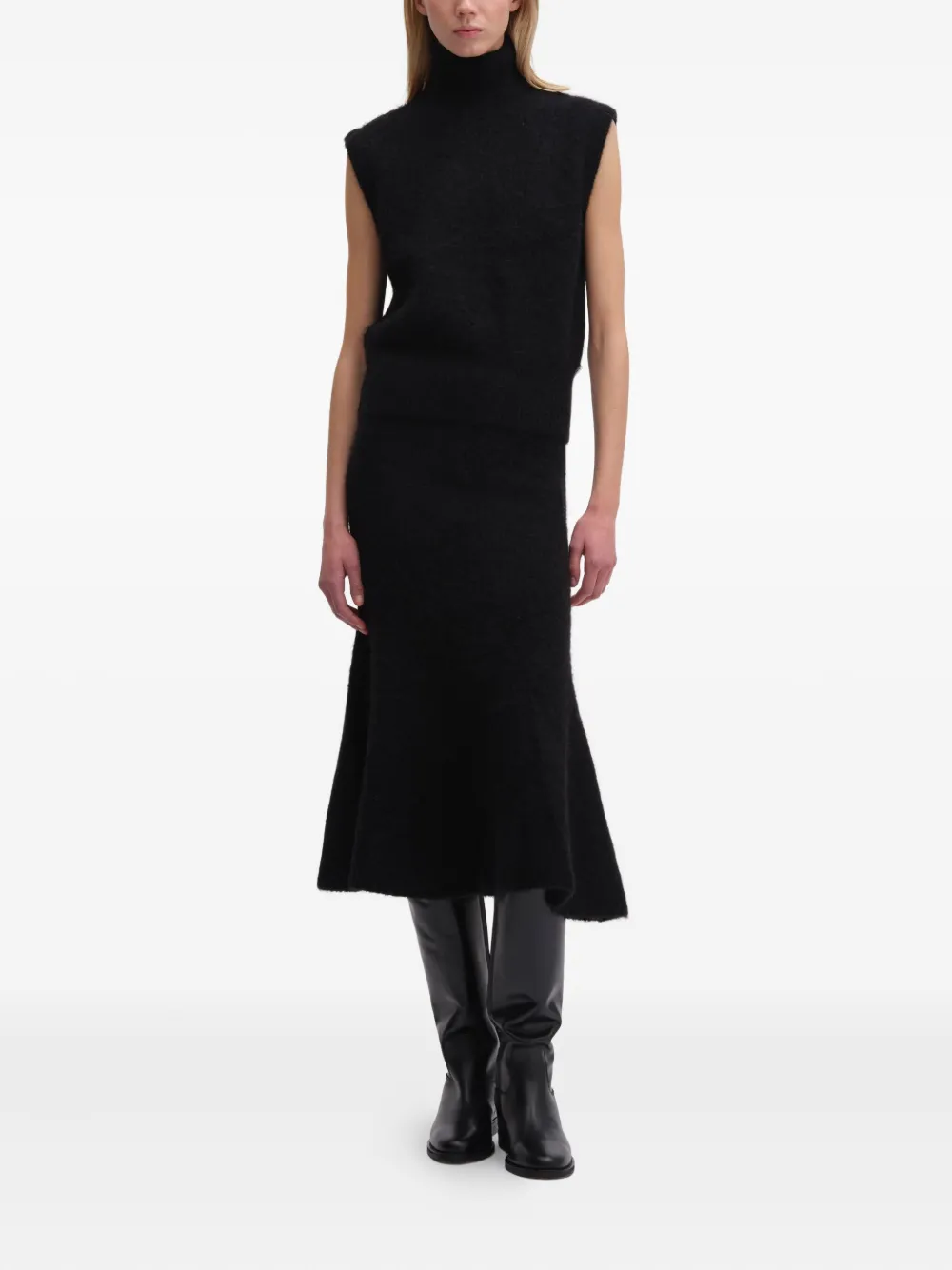 REMAIN high-neck sleeveless knit vest | Vests & Tank Tops | Image 2