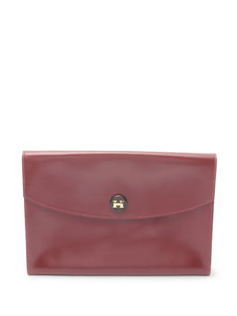 Hermès Pre-Owned 1988 Box Calf Pochette Rio clutch bag