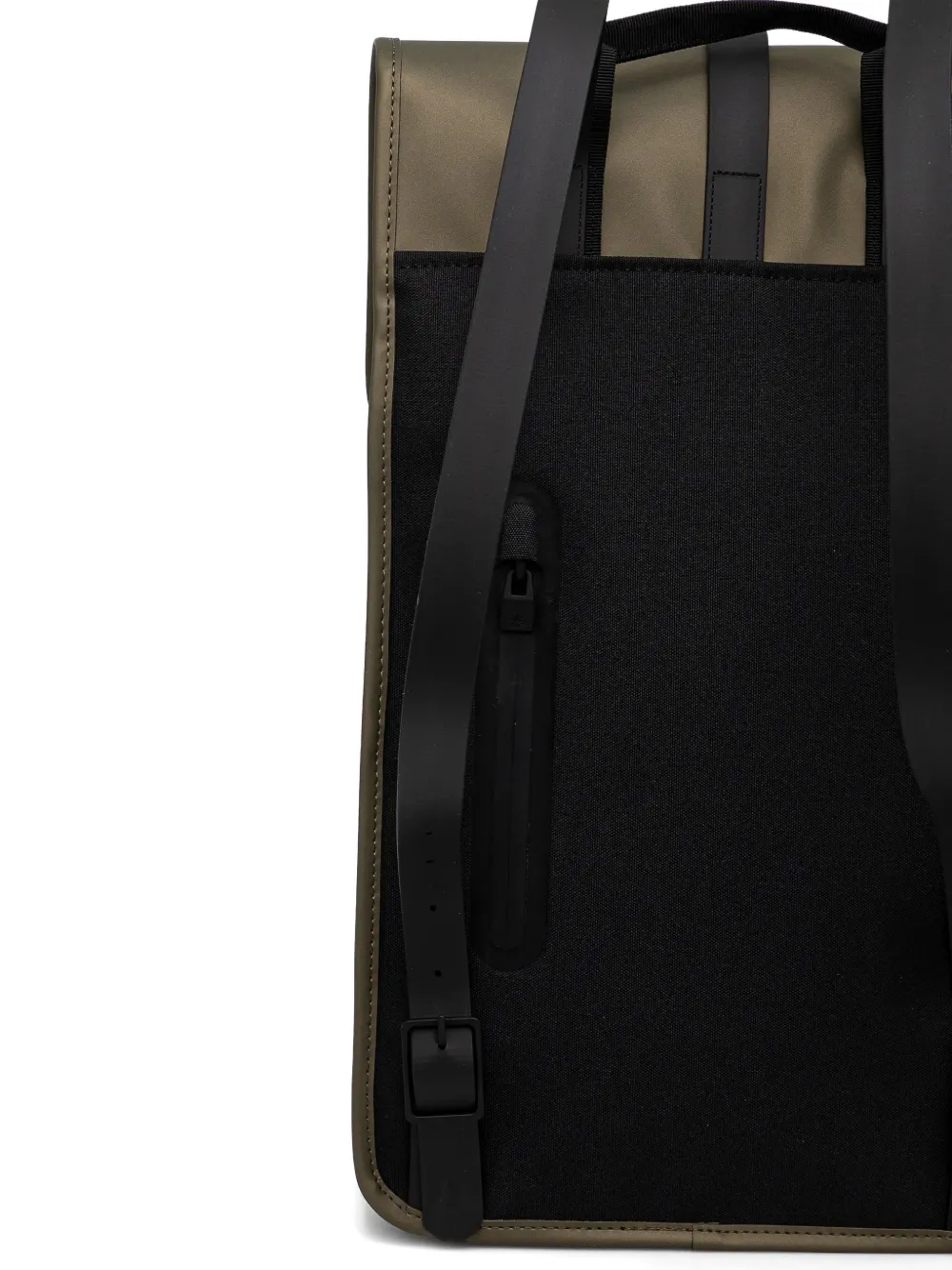  Rains Flap Buckle Backpack - Green 