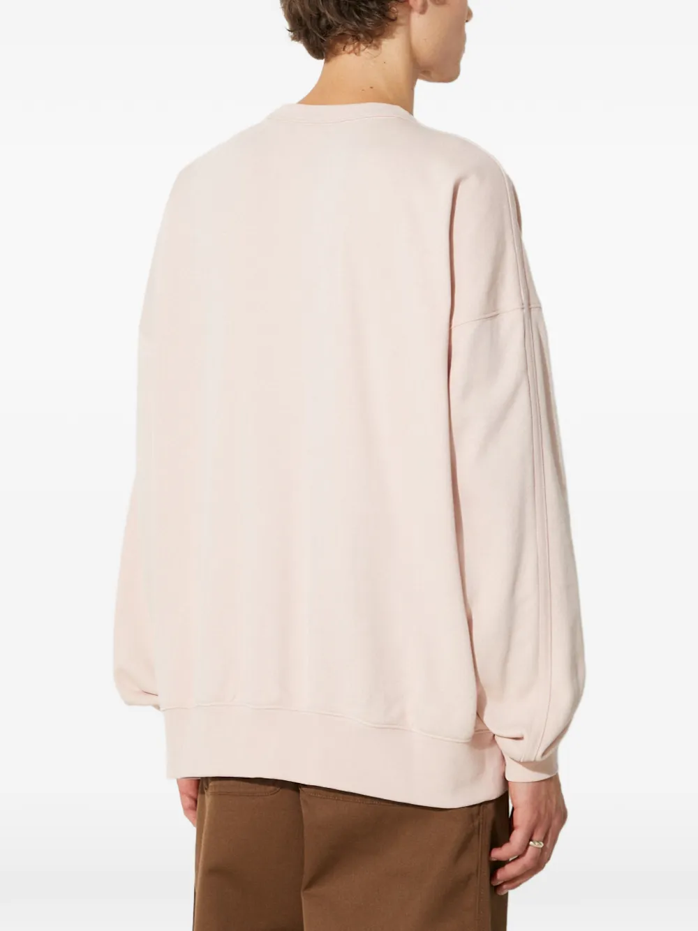 Vans Sweater met geborduurd logo Roze