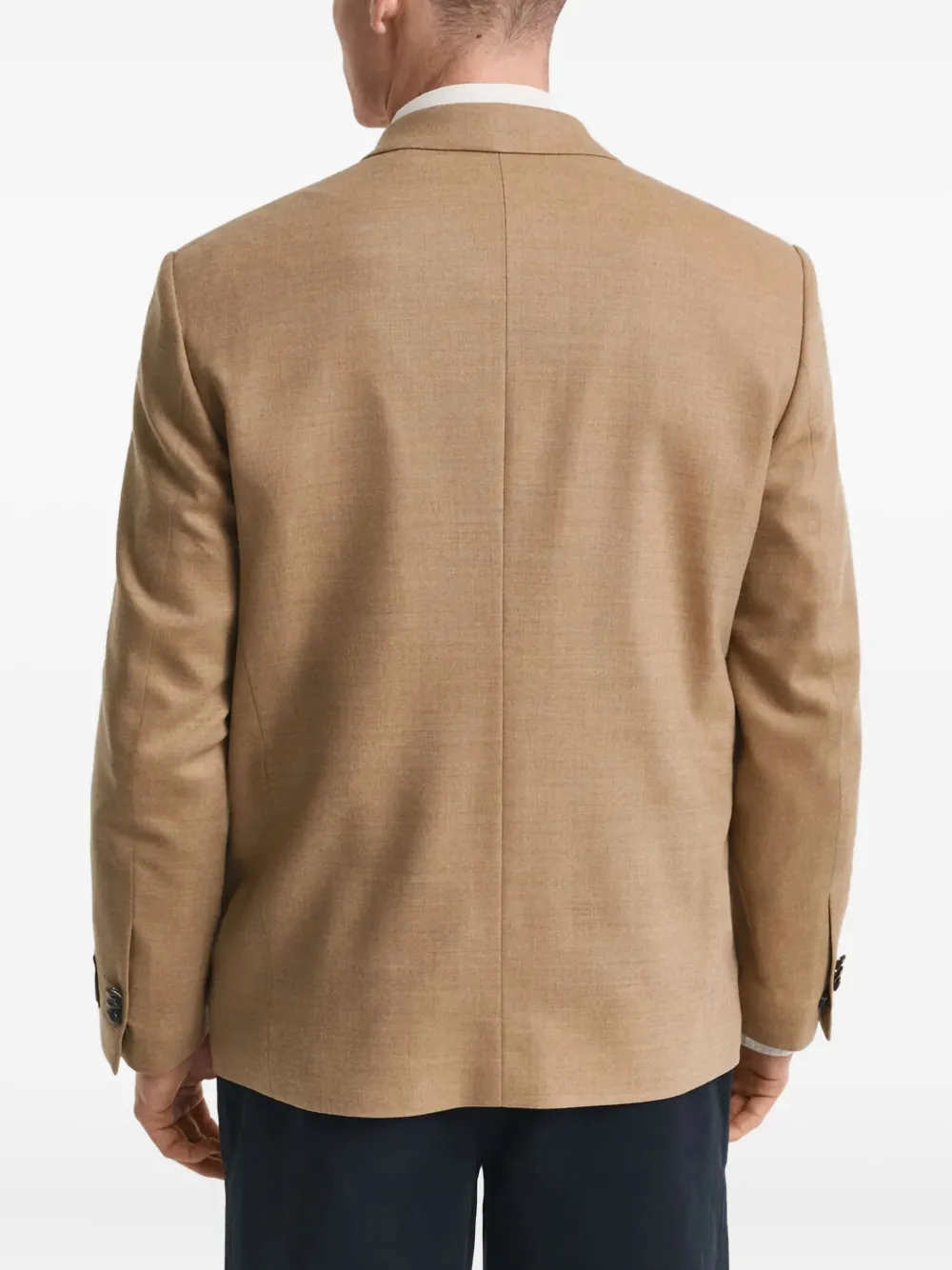Gant 240 Mulberry Street Double-breasted Dinner Jacket In Gold