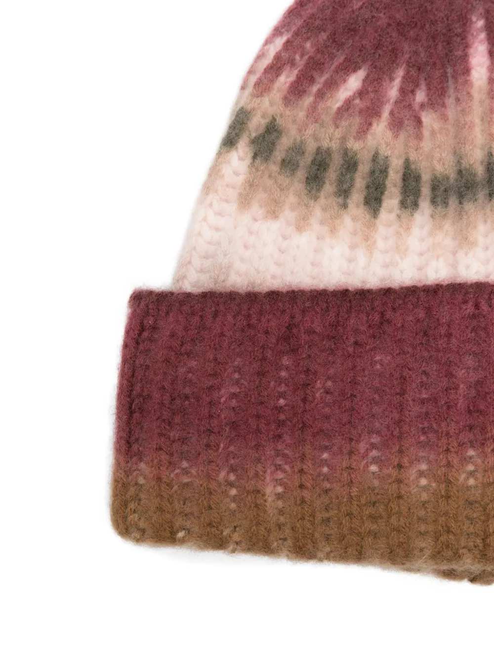 19 Andrea's 47 Striped Beanie Hat In Multi