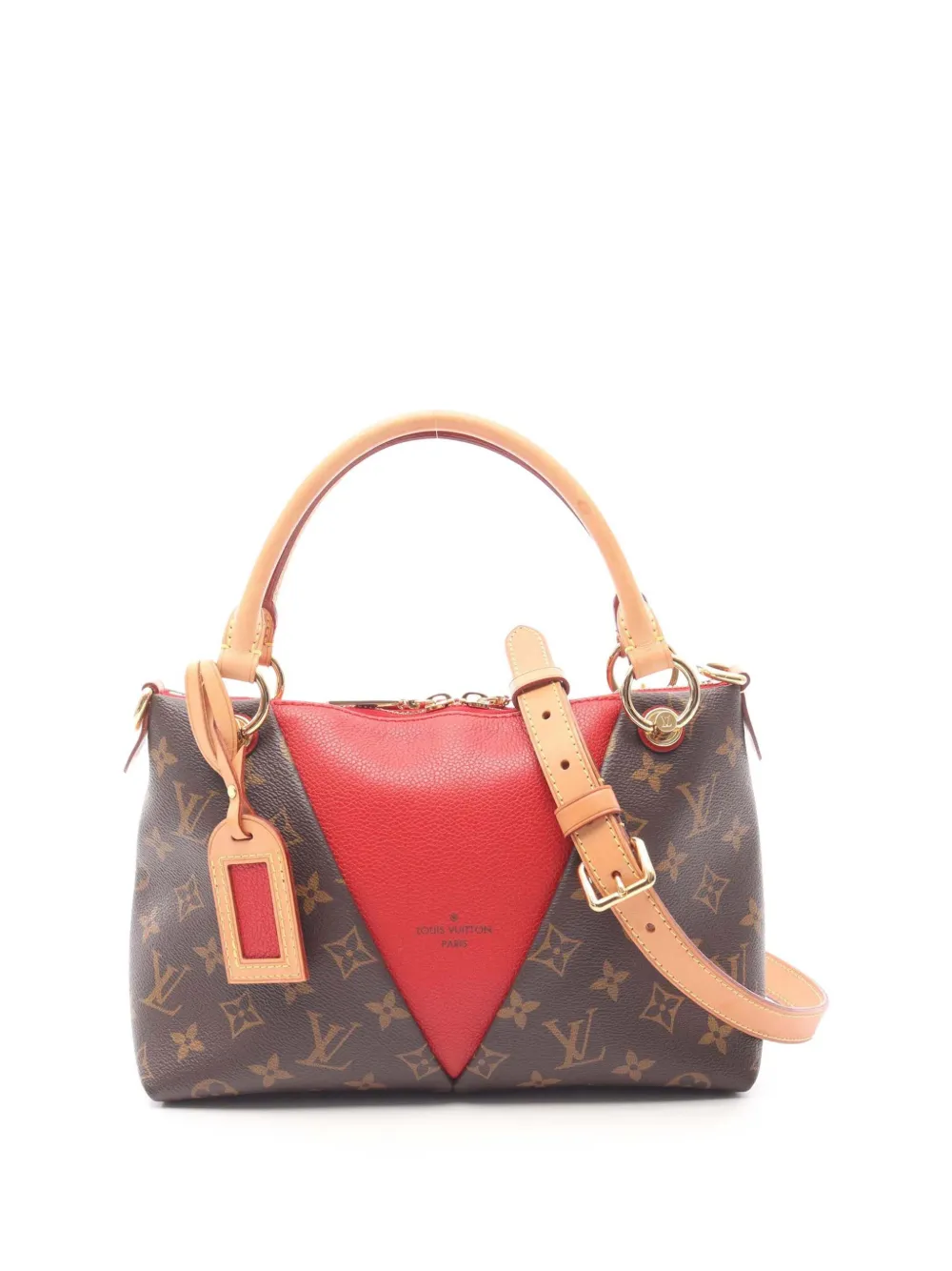Louis Vuitton Pre-Owned 2021-2025 モノグラム V トート BB サッチェルバッグ - ブラウン Louis Vuitton Pre-Owned 2021-2025 モノグラム V トート BB サッチェルバッグ - ブラウン