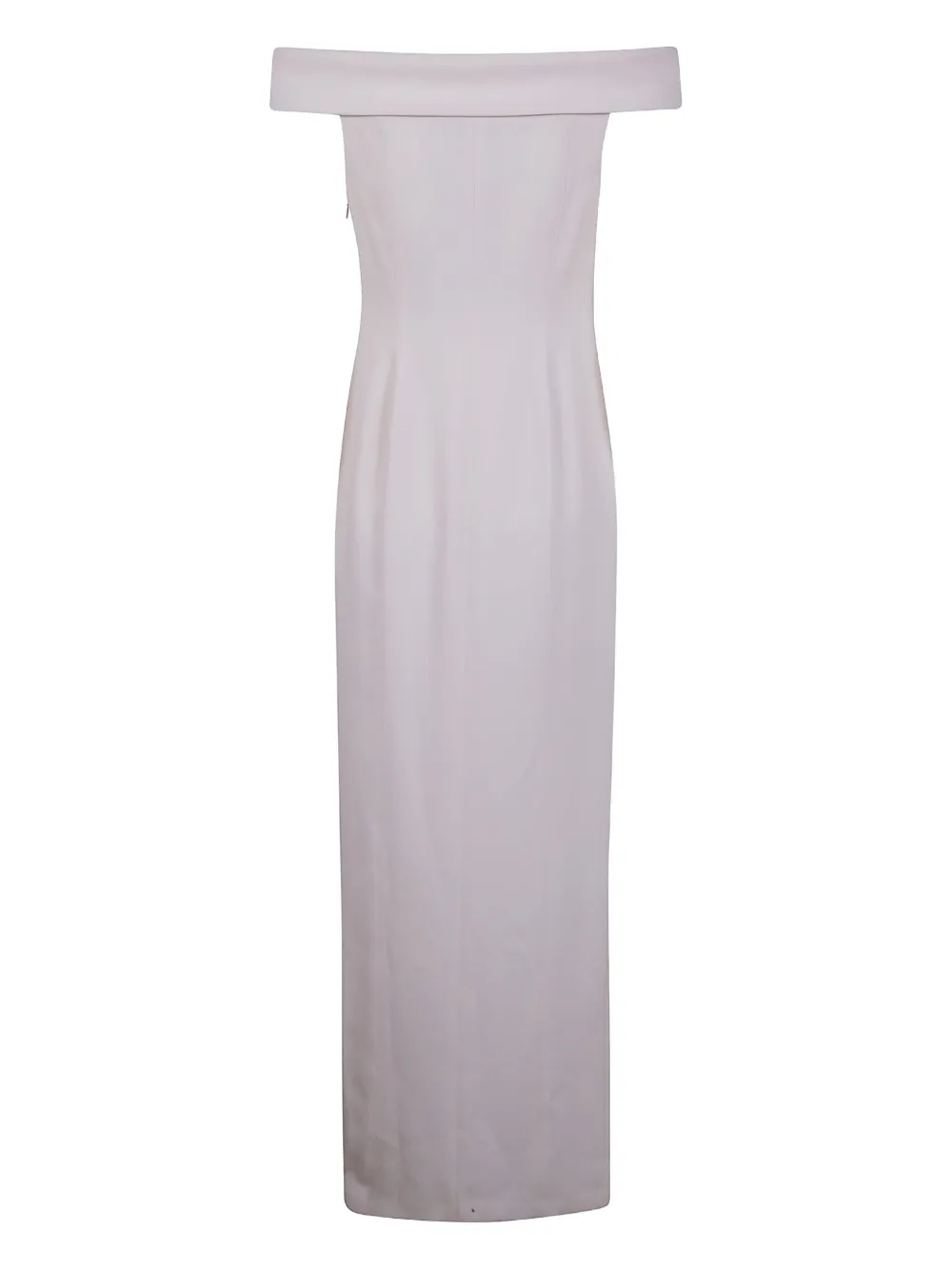 Lauren Ralph Lauren Off-shoulder jurk met split - Beige
