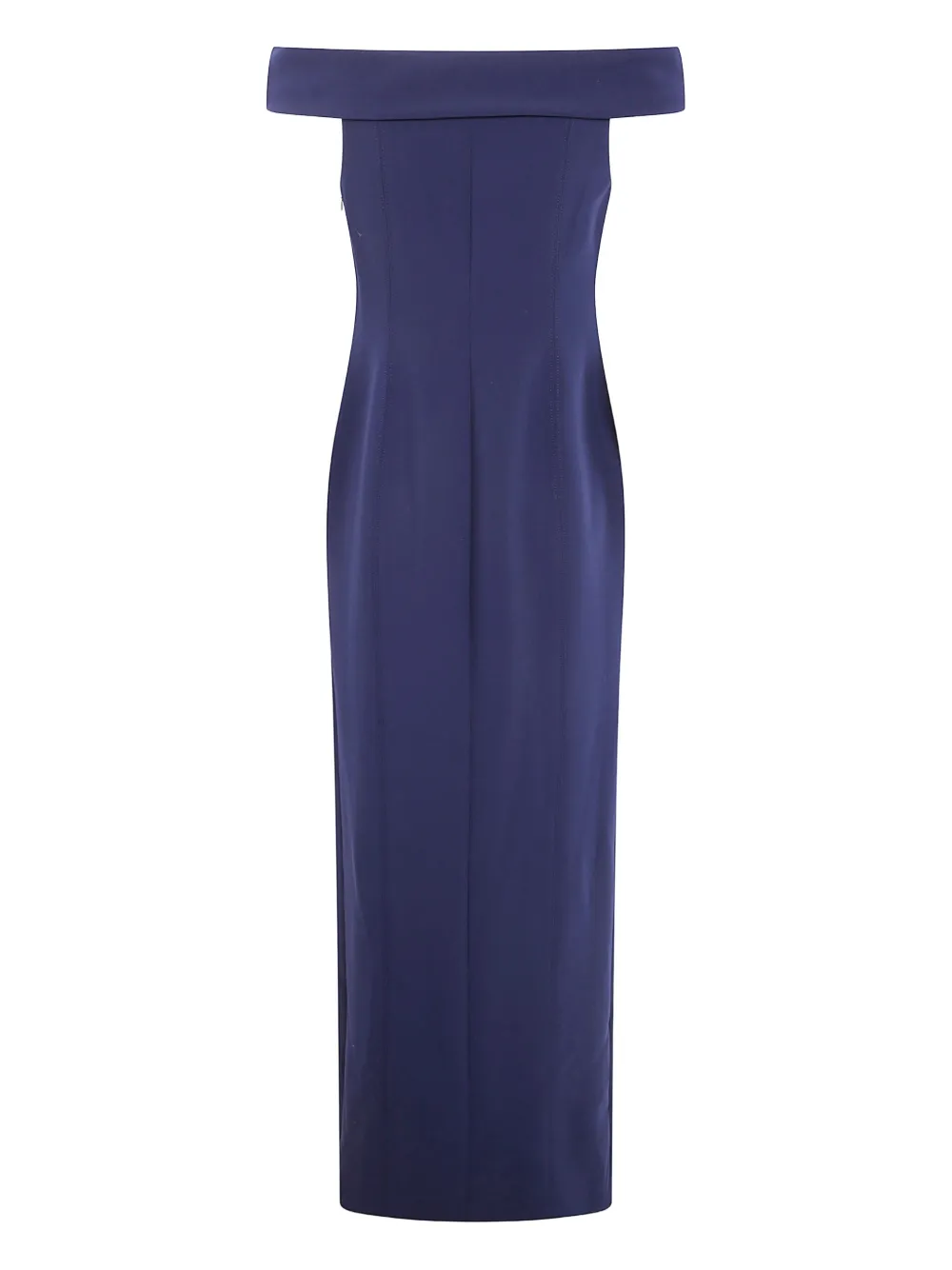 Lauren Ralph Lauren Off-shoulder jurk met split - Blauw