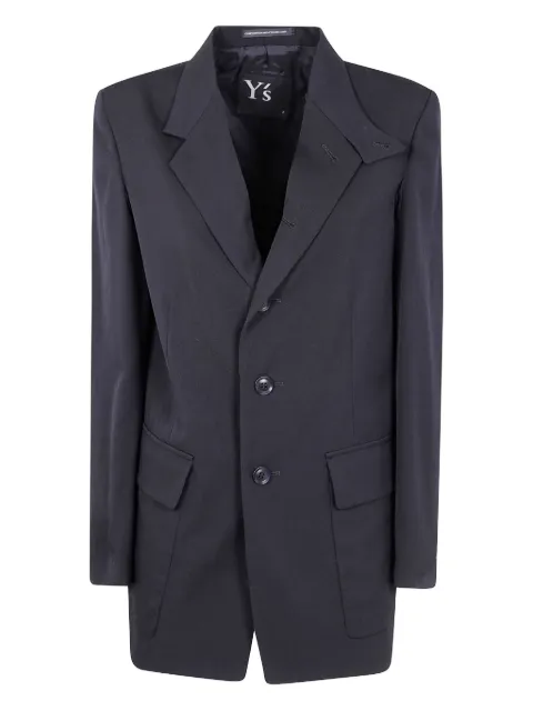 Y's three-button wool blazer
