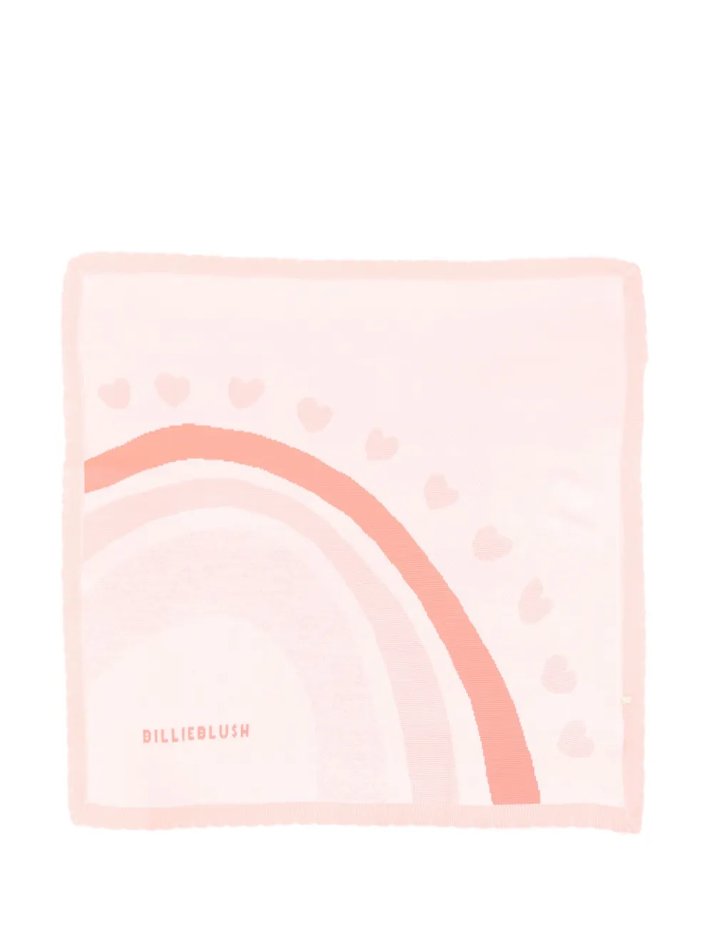 Billieblush rainbow-print blanket | Pink | Image 1