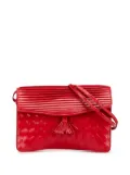 Bottega Veneta Pre-Owned 2000-2025 Nappa Intrecciato Tassel shoulder bag - Red