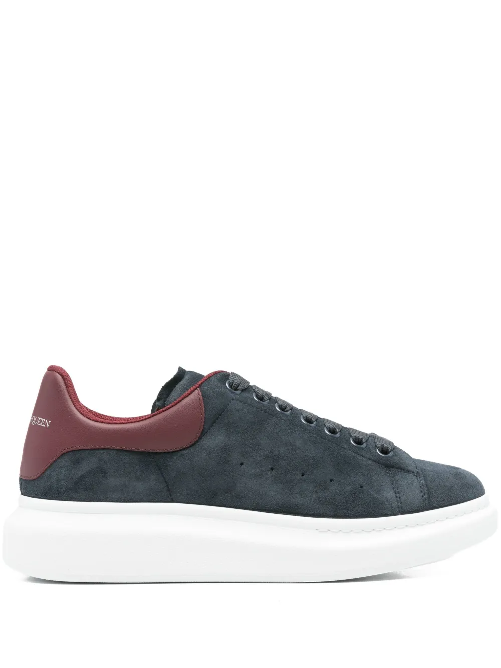 Alexander McQueen Oversized suede sneakers | Blue | Image 1