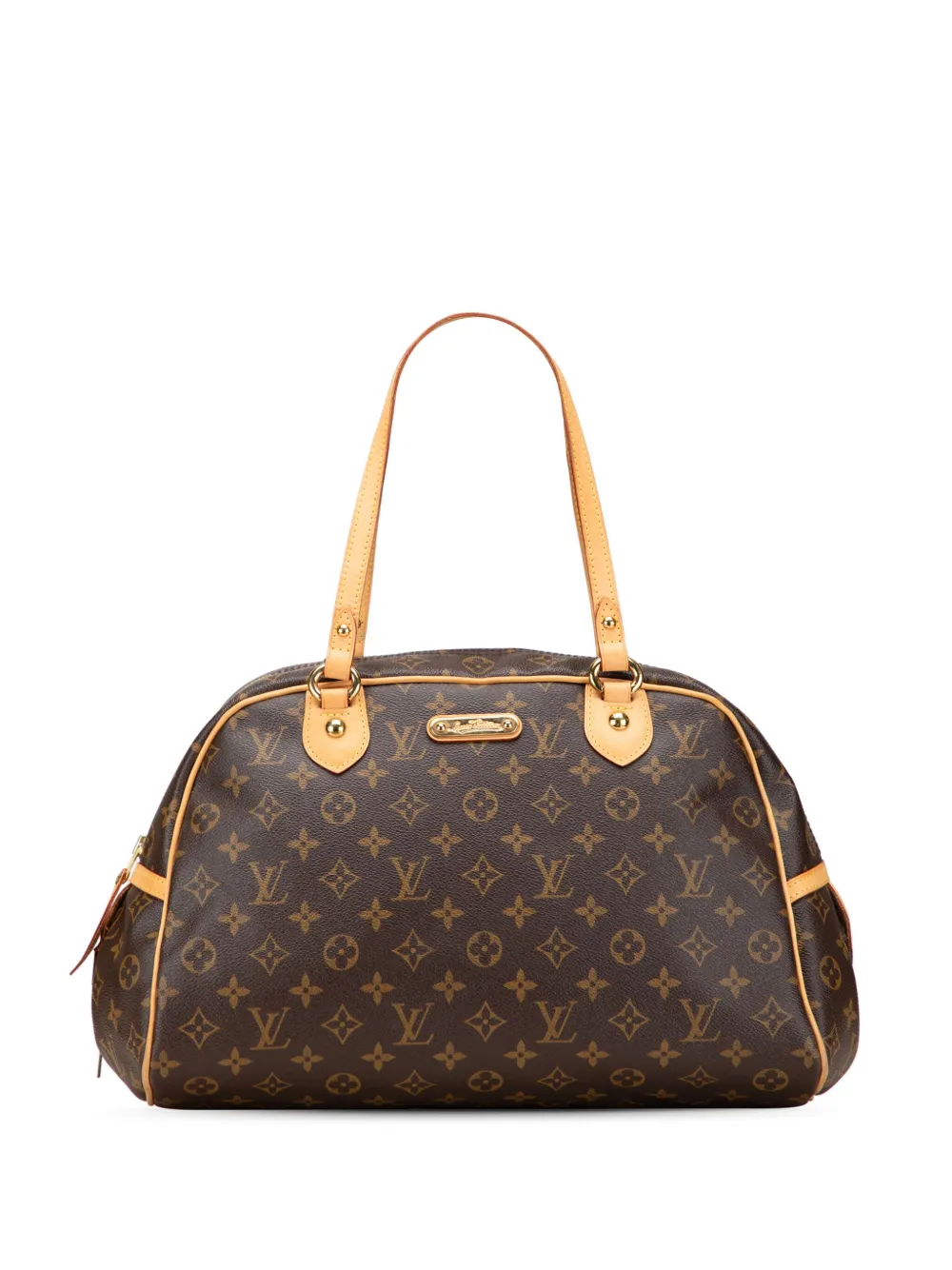 Louis Vuitton Pre-Owned 2008 モノグラム モントルグイユ GM ショルダーバッグ - ブラウン Louis Vuitton Pre-Owned 2008 モノグラム モントルグイユ GM ショルダーバッグ - ブラウン