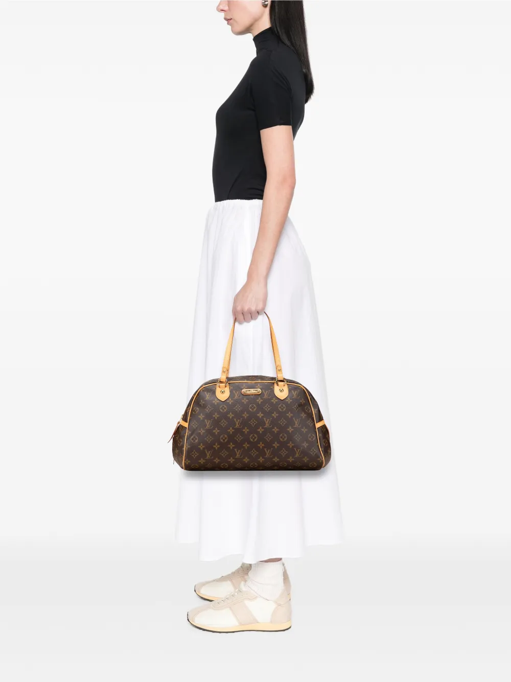 Louis Vuitton Pre-Owned 2008 Monogram Montorgueil GM shoulder bag | Pre-Owned | Image 2