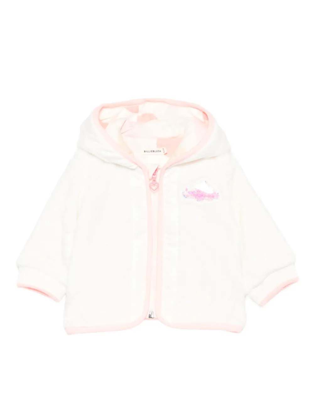 Billieblush ear-embellished jacket | White | Image 1