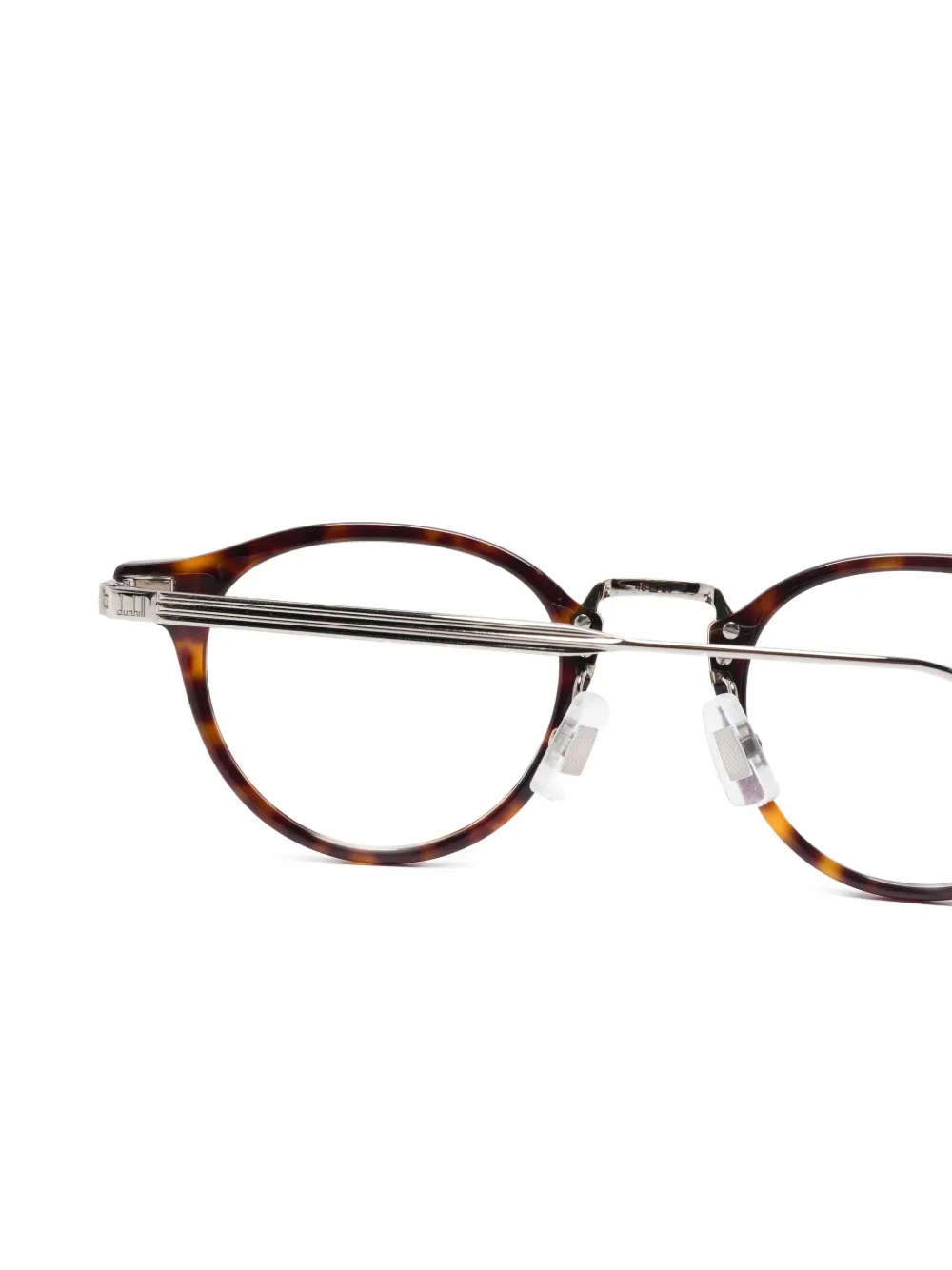  Dunhill Round-frame Glasses - Brown 