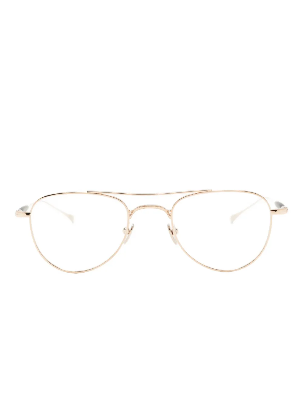 Masunaga aviator-frame glasses - Oro