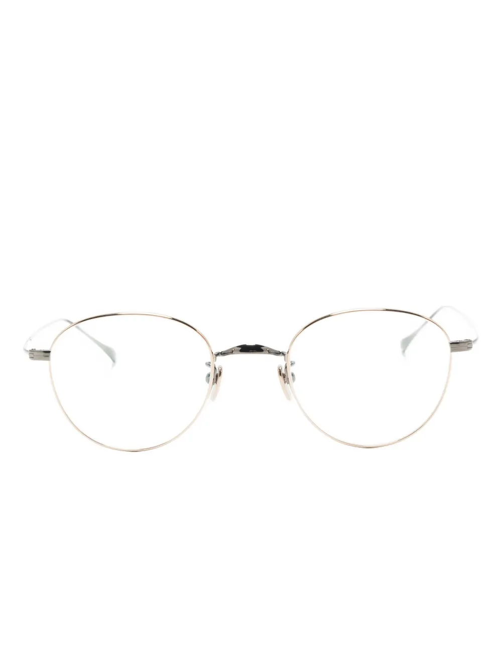 Masunaga GMS glasses - ゴールドトーン Masunaga GMS glasses - ゴールドトーン