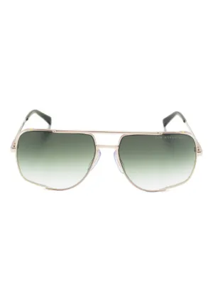 Dita Eyewear スクエアフレーム サングラス | ブラウン | FARFETCH JP