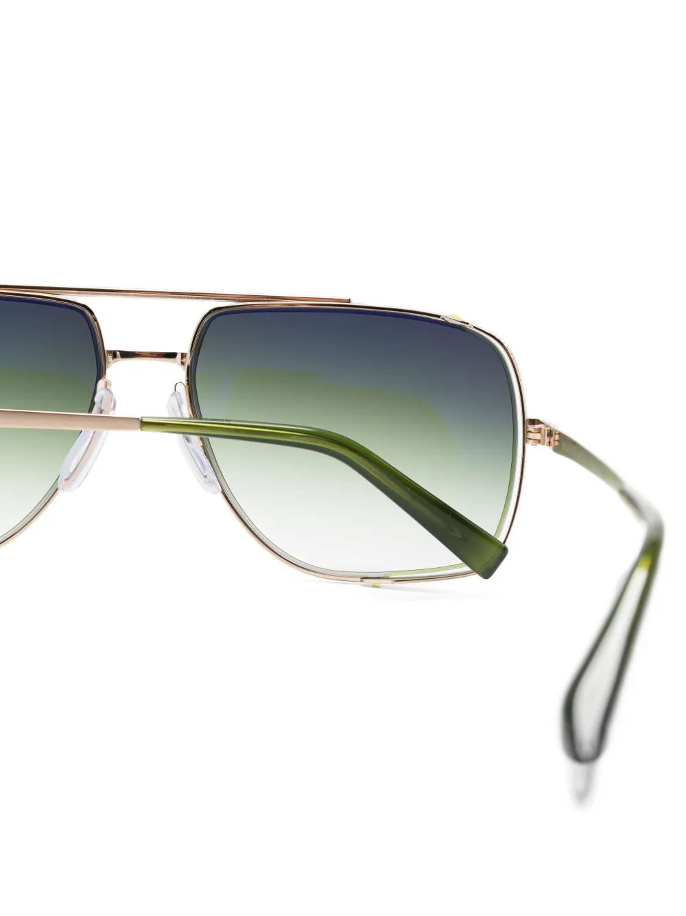Dita Eyewear Zonnebril met navigator montuur Goud