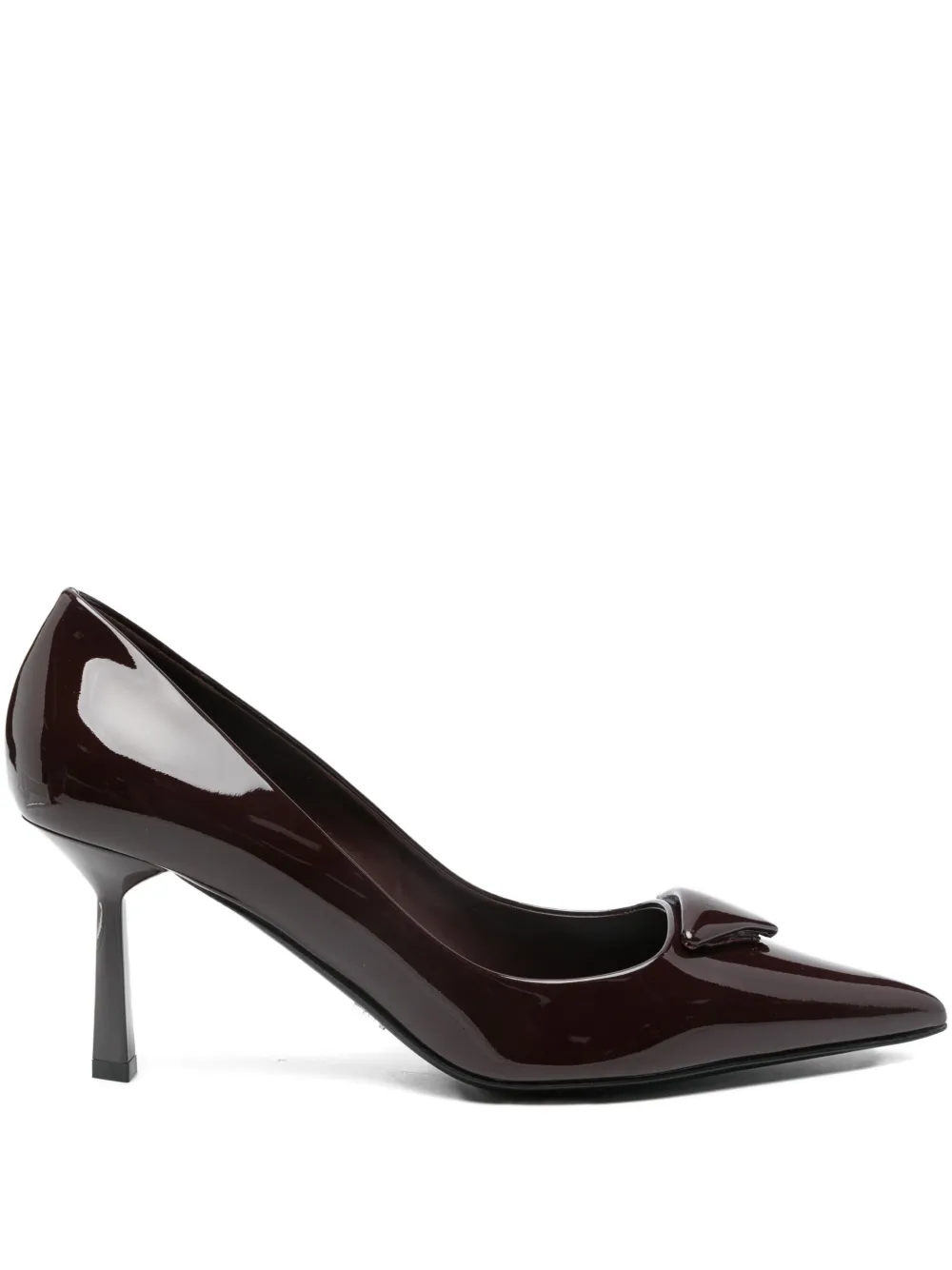 Prada Lakleren pumps Rood