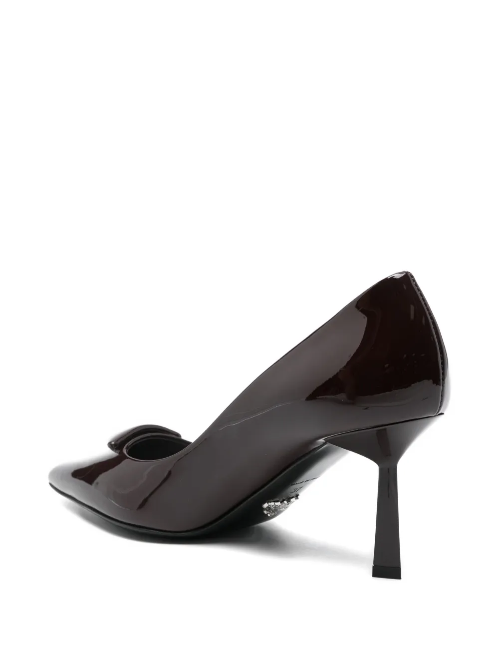 Prada Lakleren pumps Rood