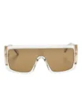 Givenchy Eyewear shield-frame sunglasses - White