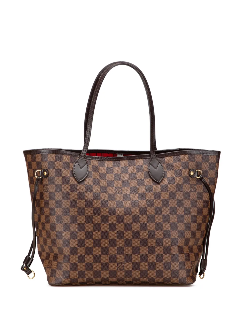 Louis Vuitton Pre-Owned 2011 ダミエ エベヌ ネヴァーフル MM トートバッグ - ブラウン Louis Vuitton Pre-Owned 2011 ダミエ エベヌ ネヴァーフル MM トートバッグ - ブラウン