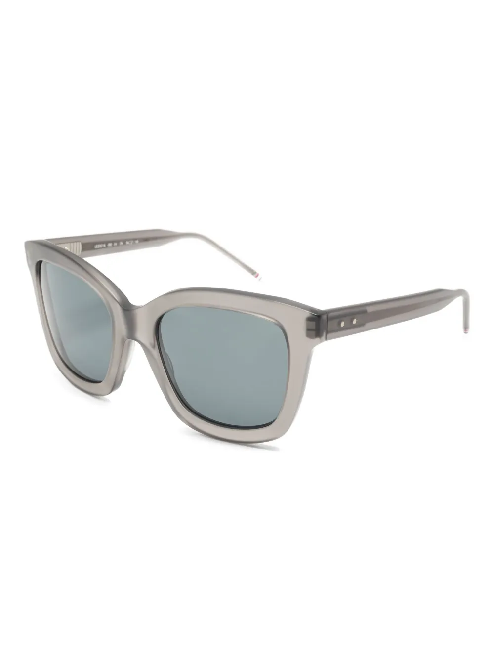 Thom Browne Eyewear Zonnebril met vlinder montuur - Grijs