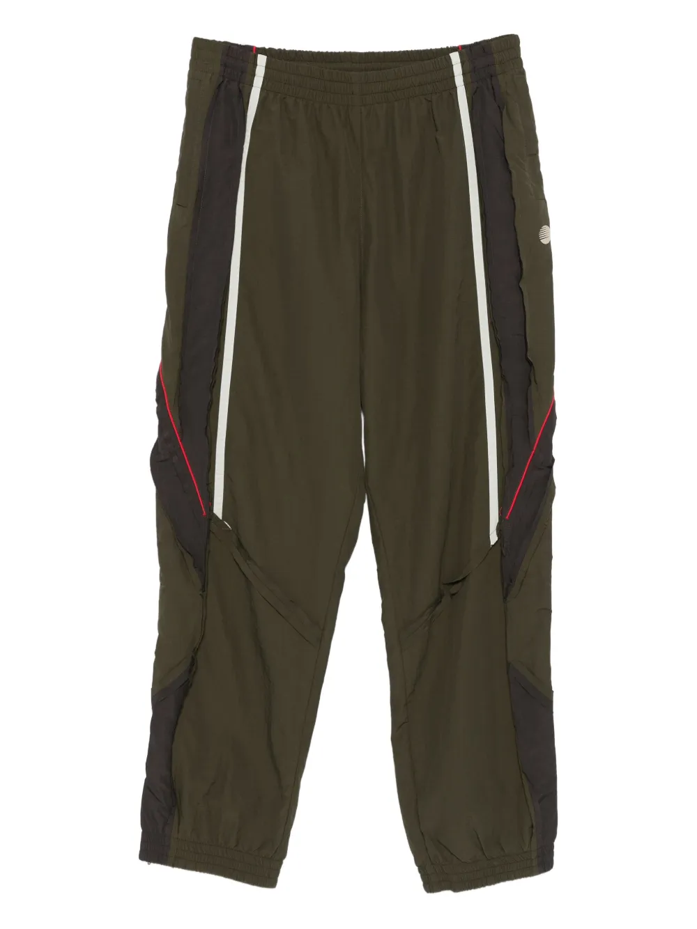 Martine Rose layered panel track pants | Green | Image 1