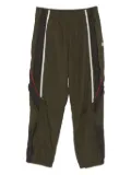 Martine Rose layered panel track pants - Green