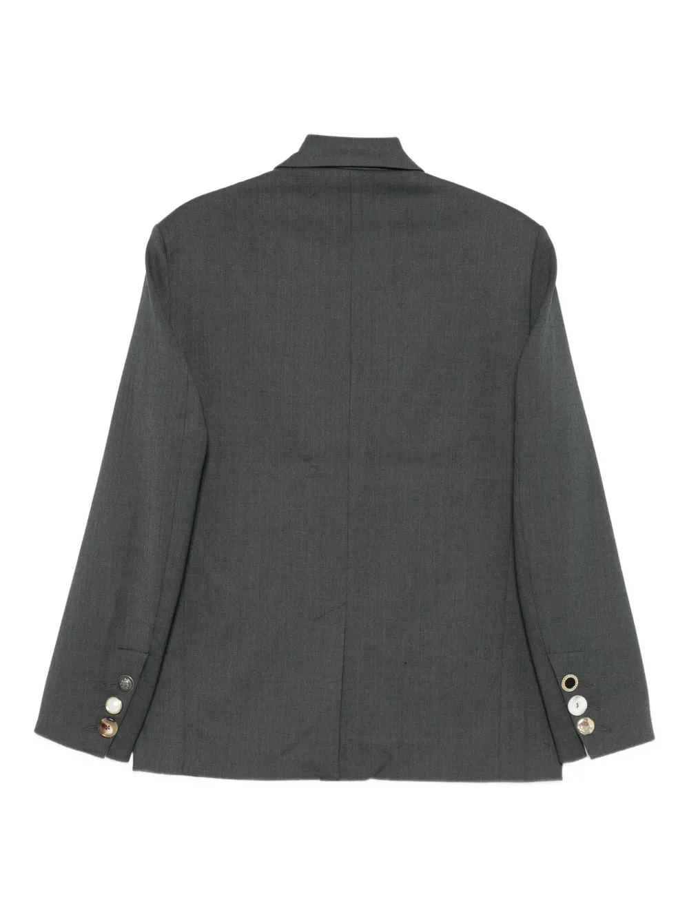 Charles Jeffrey Loverboy Edinburgh Double-breasted Blazer In Gray