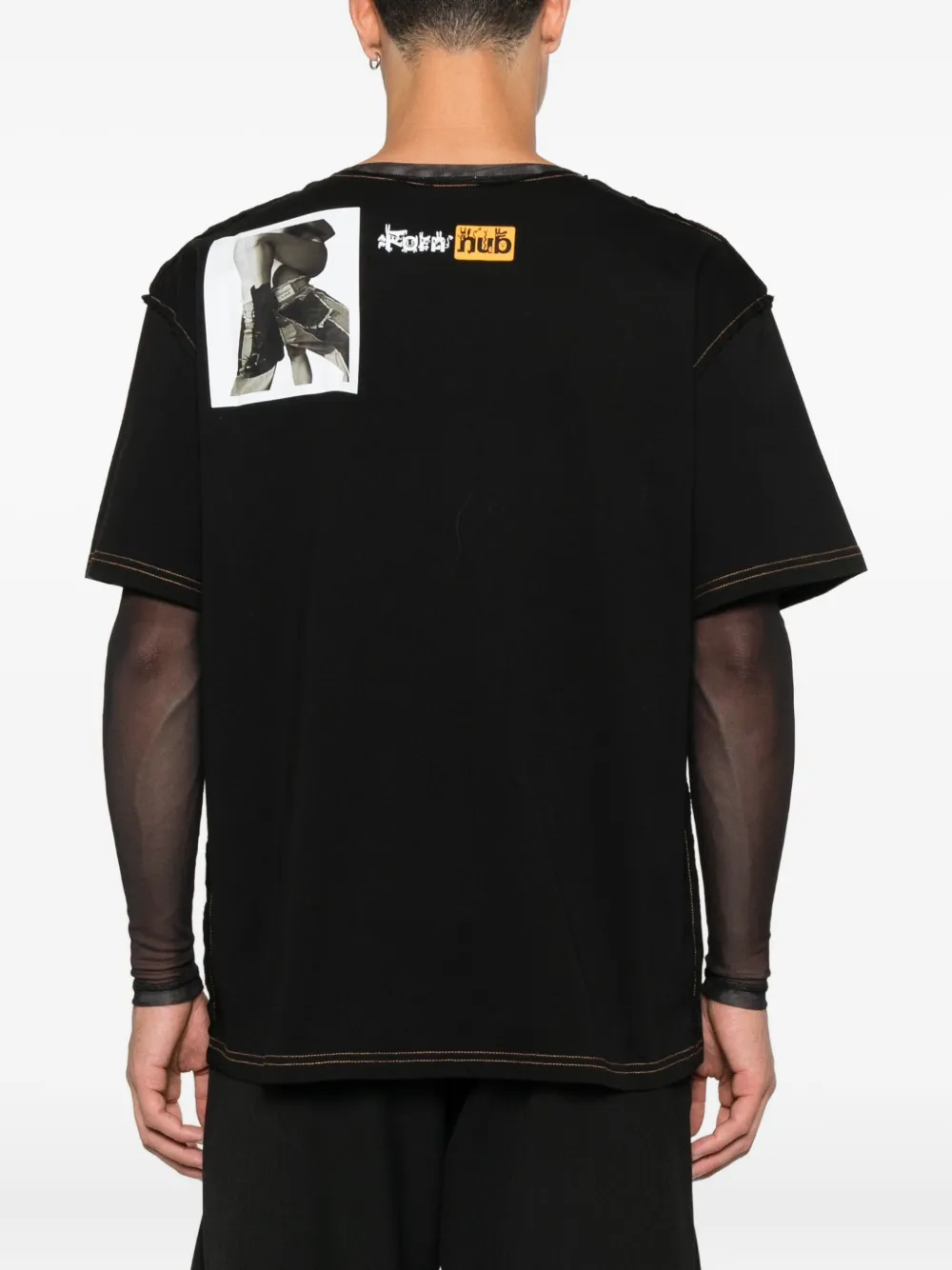 Charles Jeffrey Loverboy Graphic-print T-shirt In Black