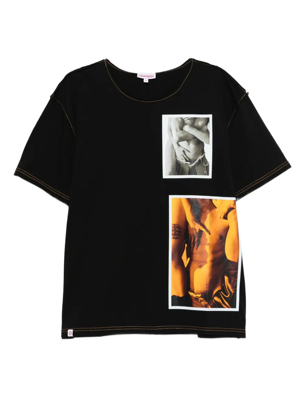 Charles Jeffrey Loverboy playera con estampado gráfico | negro | Image 1