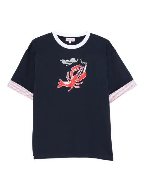 Charles Jeffrey Loverboy Turn Up lobster-print T-shirt 
