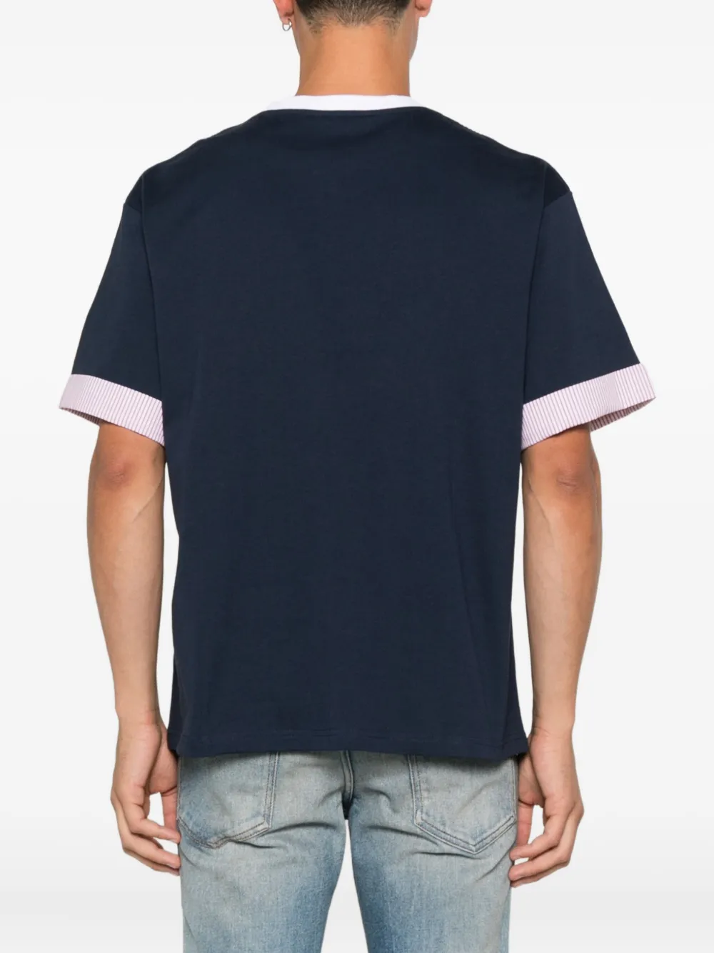 Charles Jeffrey Loverboy Turn Up Lobster-print T-shirt In Blue