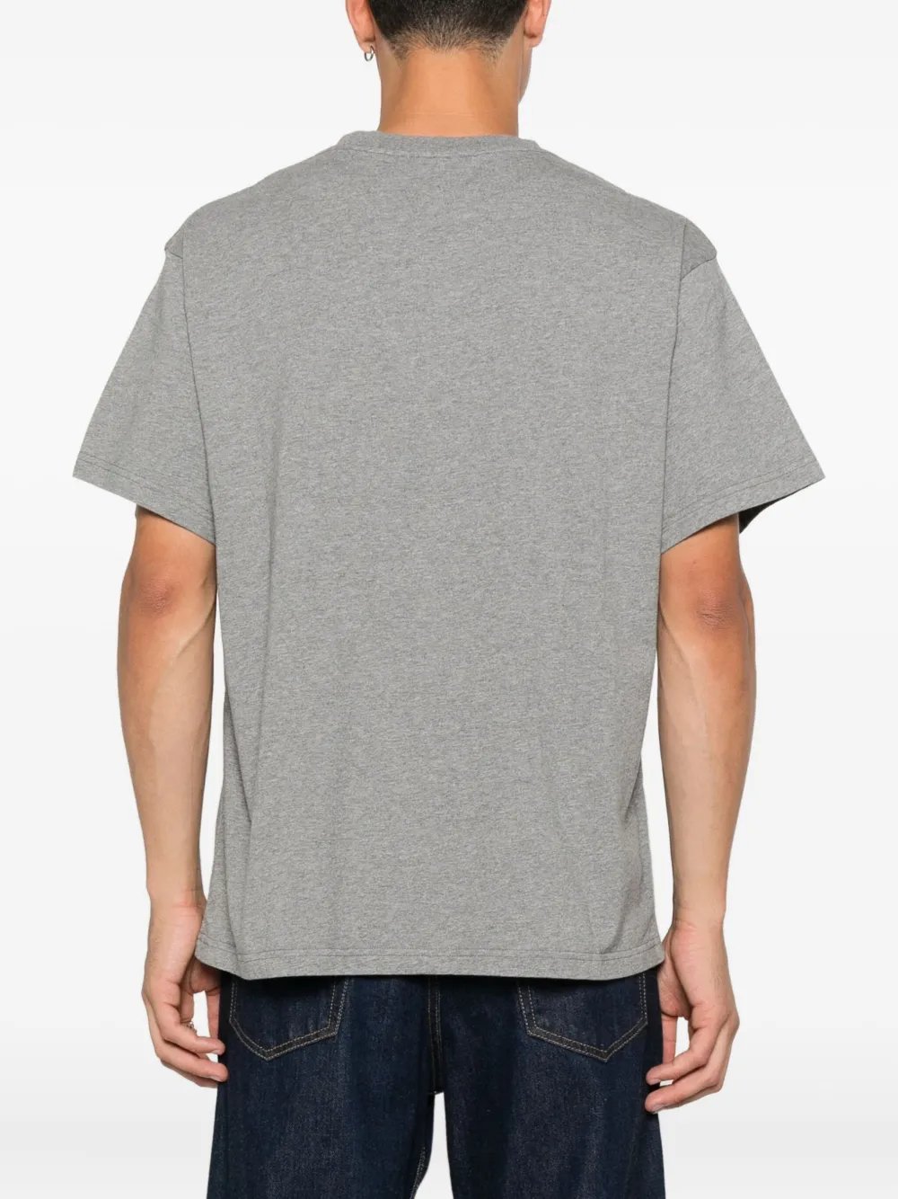 Charles Jeffrey Loverboy T-shirt met geborduurd logo Grijs